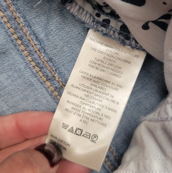 We The Free Lnan Crop Harem Jeans Size L - Picture 6 of 11